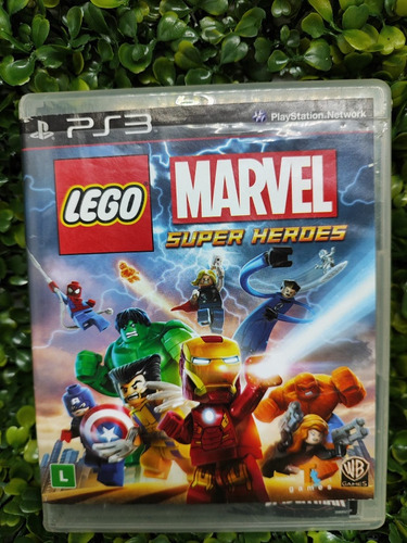 Lego Marvel Super Heroes - Ps3 Mídia Física Original 