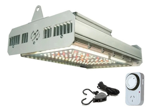 Panel Led Mx 150 Black Cultivo Indoor Led Cree Poleas Timer