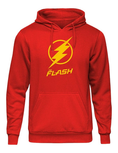 Poleron De Hombre Con Capucha The Flash- Marvel 