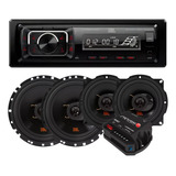 Som Automotivo Mp3 Player Jbl + 4 Falantes + Modulo Stetsom