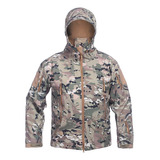 Chaqueta De Forro Polar Cálido Para Hombre R, Suave, Camufla