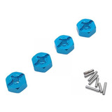 4 Adaptador De Bujes Hexagonales De Rueda De 4 Piezas, Azul