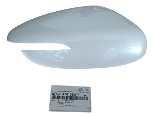 Kia Cerato Pro Carcaza Tapa Retrovisor Copiloto Blanca 