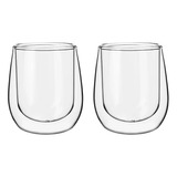 Set 2 Vasos De Espresso Doble Pared 80 Ml Simplit