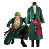 One Piece De Roronoa Zoro De Trajes De Festival De Cosplay C