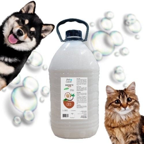 Sabonete Pra Cachorro Gato Banho E Tosa Cães Pet Clean 5l