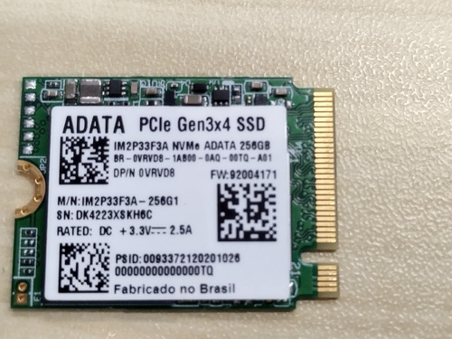 Ssd Nvme 256gb