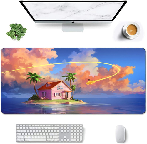 Mouse Pad Grande Kame House Dragon Ball Anime Gamer 30x70cm