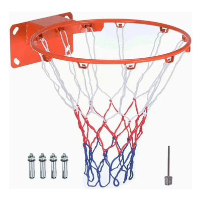 Aro Profesional Basquetbol 45cm Sólido Y Duradero Con Red | Envío gratis