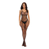  Bodystocking Arrastao Lindo E Sensual