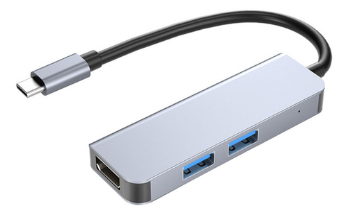 Adaptador Usb 3.0 De 3 Puertos Tipo C A Hdmi Compatible