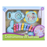 Juego Set De Instrumentos Musicales El Duende Azul 7442