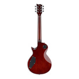 Esp Ltd Ec-256fm Guitarra Eléctrica, Marrón Oscuro Sunburst