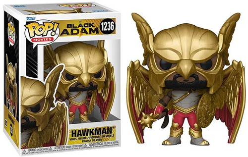 Funko Pop Hawkman Black Hawk #1236 - Black Adam Dc Comics