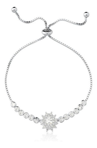 Luxu Pulseira Feminina Folheada Ouro Cristal Swarovski C166