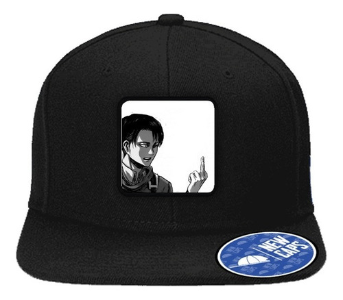 Gorra Plana Levi Shingeki No Kyoji Anime Manga #a39