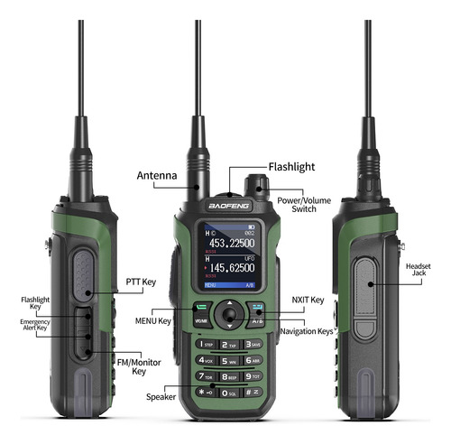 Kit 2 Radios Baofeng Uv-21 Pro V2 