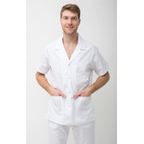 Chaqueta Solapa De Hombre Blanca Medicina