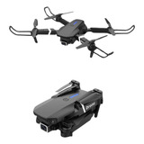 Drone E88 Pro Com Dual Câmera 4k Full Hd Case Acessórios