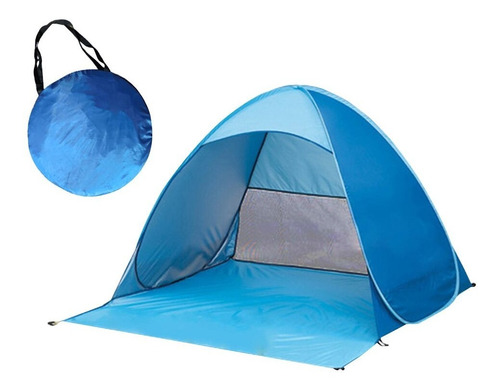 Carpa Plegable Automática Para Laplaya,bloque Uvimpermeable