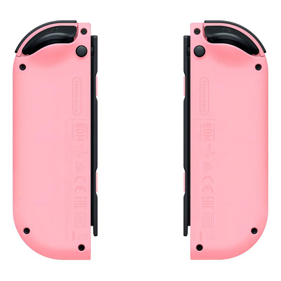 Control Joystick inalámbrico Nintendo Switch Joy Con (L)\u002F(R) LED RGB Rosa Pálido 2 Unidades | Envío gratis