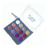 Paleta Sombras Glitter Kara Beauty Spark So Much 12 Tonos