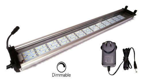 Luz Led Iluminador Acuario Plantado Pecera Potente 60w 120cm