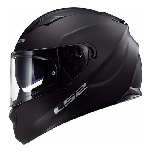 Casco Moto Pista Ls2 320 Stream Mate Visor Negro Devotobikes