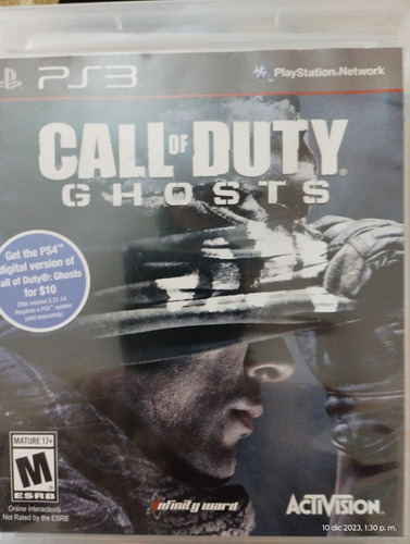 Call Of Duty Ghosts Ps3 Fisico