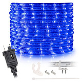 Cuerda De Luces Led De 100 Pies (1116 Led), Tubo De Pvc...