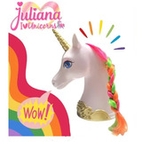 Peluqueria I Love Unicorns Juliana Trenzas Colores Hebillas