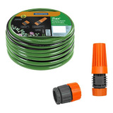 Mangueira Tramontina Pvc Engate E Esguicho Flex 10m Verde