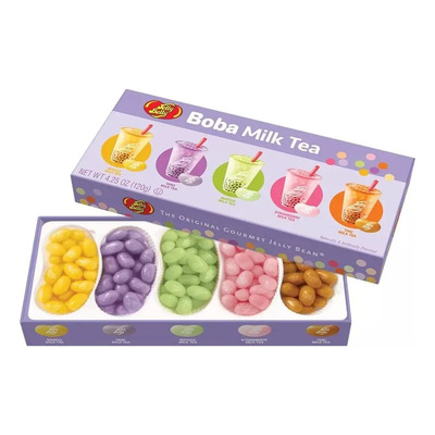 Gomitas Jelly Belly Boba Milk Tea mango, taro, matcha, fresa y thai 120g | MercadoLibre
