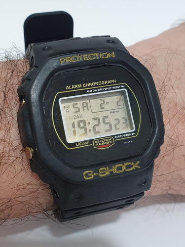 Relógio Casio Gshok Fundo De Rosca Antigo Do Vovó Original 