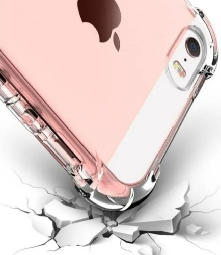 Funda iPhone Transparente Reforzada Modelos Protege Cámaras