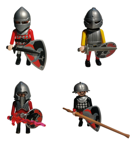 Playmobil Caballeros Del Halcon Medievales Guerreros Knight