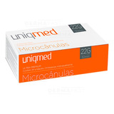 Microcânula 22g (0,50mm) X 50mm - Caixa Com 24 Un. - Uniqmed