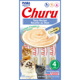 Inaba Cat Snack Churu 4 Piezas | Snack Cremoso Atún