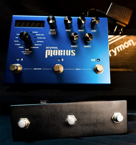 Pedal De Efeito Strymon Mobius  Azul