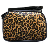 Bolsa Feminina Transversal Estampa Animal Print Rosa Maria