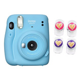 Câmera Instantânea Instax Mini 11 Azul +clip - Fujifilm Azul
