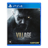 Jogo Ps4 Terror Resident Evil 8 Village Físico