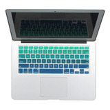 Funda De Silicona Para Teclado Macbook Air 13  | Verde