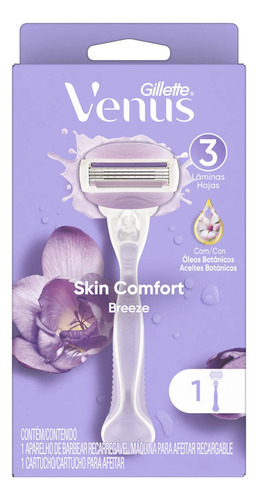 Rastrillo Gillette Venus Skin Confort Breeze Con Aceites