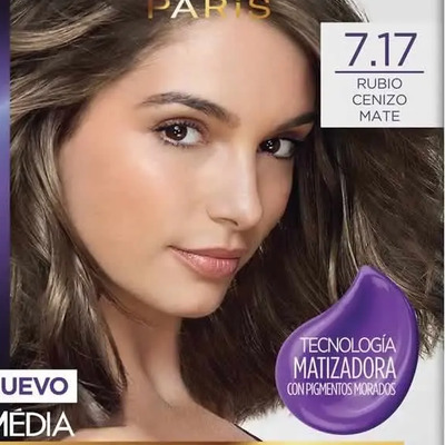 Tinte Para Cabello Excellence L'oréal Paris Tono 7.17 | MercadoLibre