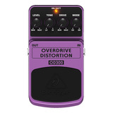 Pedal Behringer Od300 Overdrive E Distorção