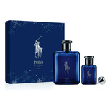 Perfume Polo Blue Parfum 125ml + 40ml Refill Set Para Hombre