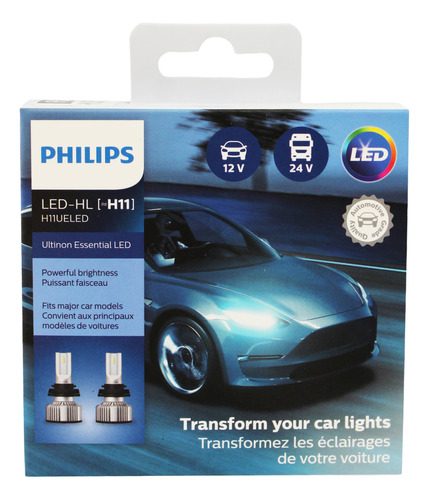 Xenón Leds Philips Ultinon Essential Conector H11