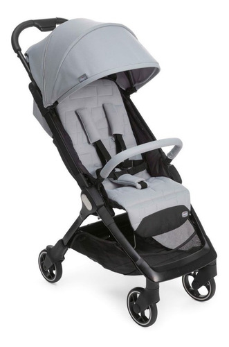 Cochecito De Paseo Chicco We Cool Grey Con Chasis Color Negro