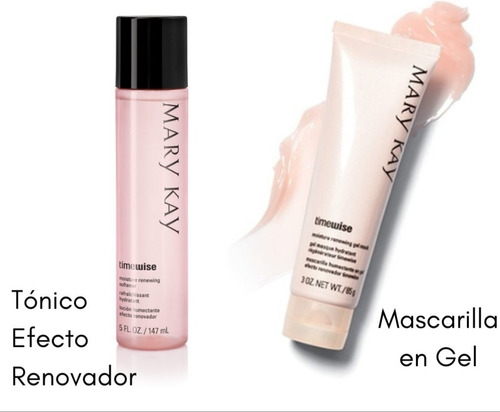 Set Spa Rostro Mascarilla Gel Y Locion Renovadora Mk 20 %